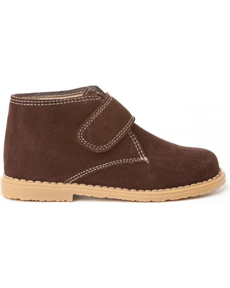 Botines de Niño ANGELITOS BOTIN PIEL 402 CHOCOLATE