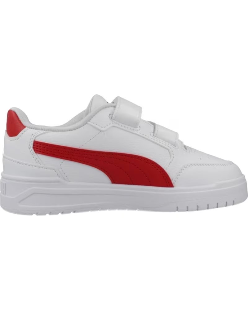 Zapatillas Puma Shuffle Downtown Lo Blanco Rojo Whtred