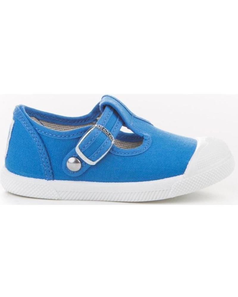 Sandalias de Niño ANGELITOS LONA TEXTIL 125 AZUL