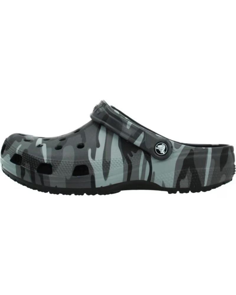Zuecos Crocs Classic Camouflage Clog Unisex Slategrey