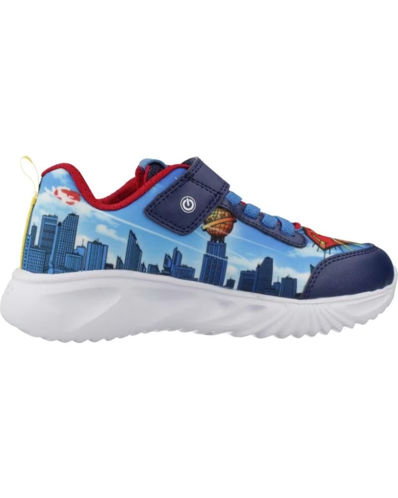 Zapatillas Geox J65DZA Superman con Luces para Niño Azul