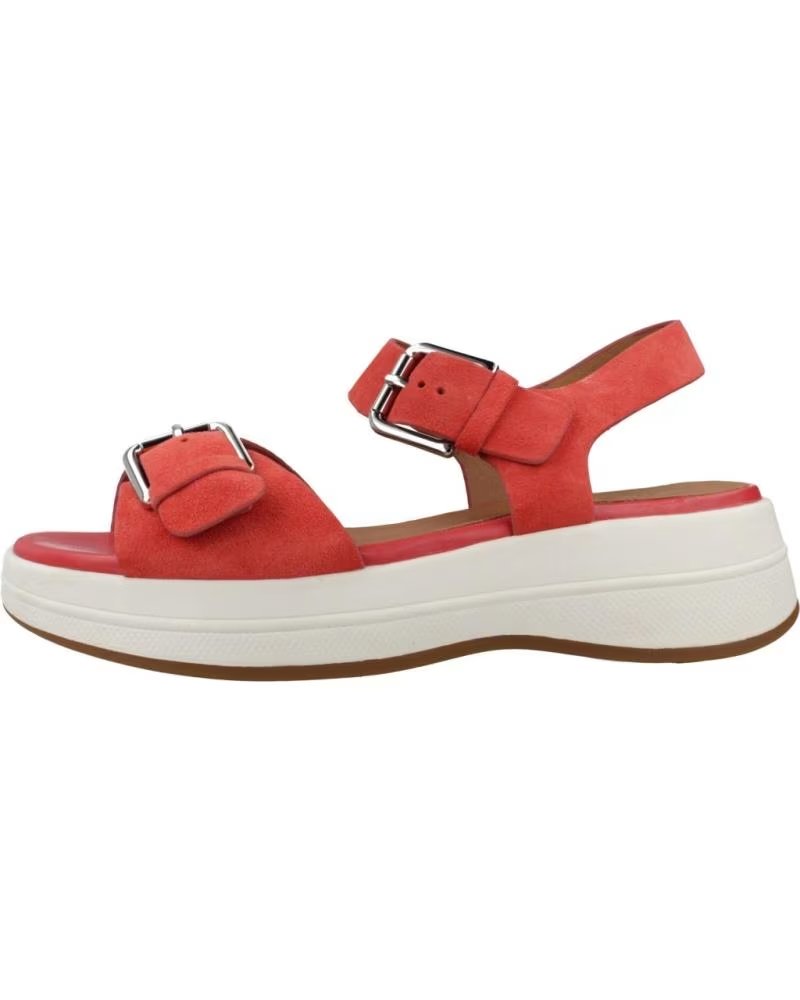 Geox Sandalias Spherica Ecub 3 S de Mujer Rojo C7008