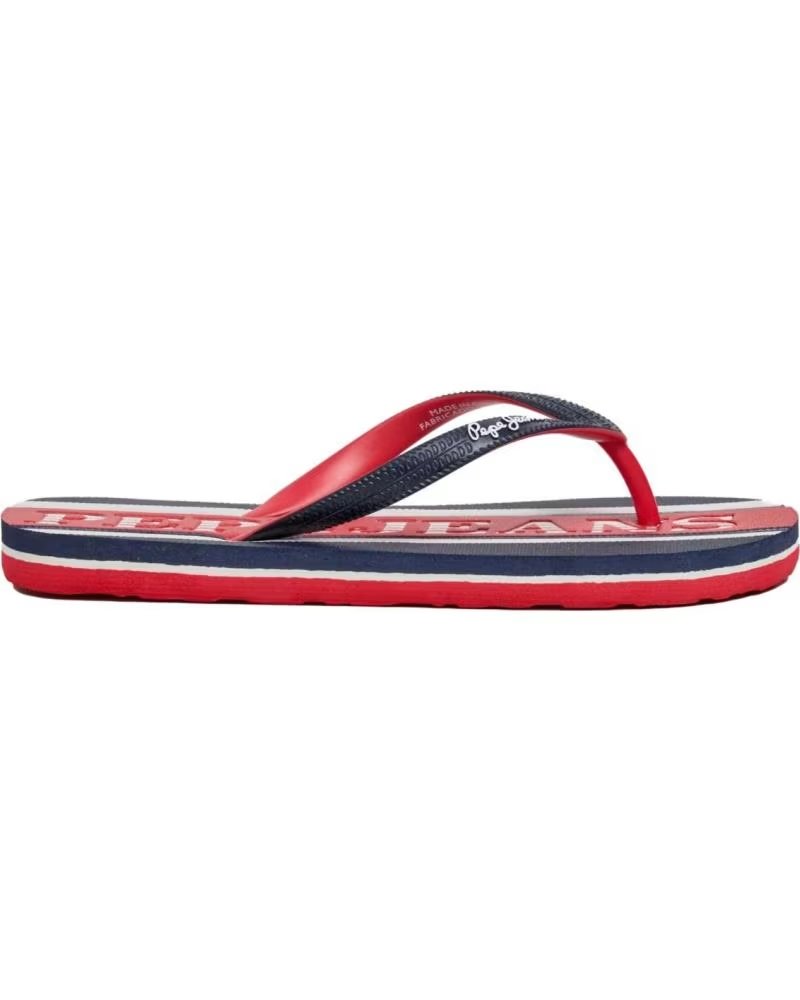 Chanclas Pepe Jeans para Niño con Diseño a Rayas Azul