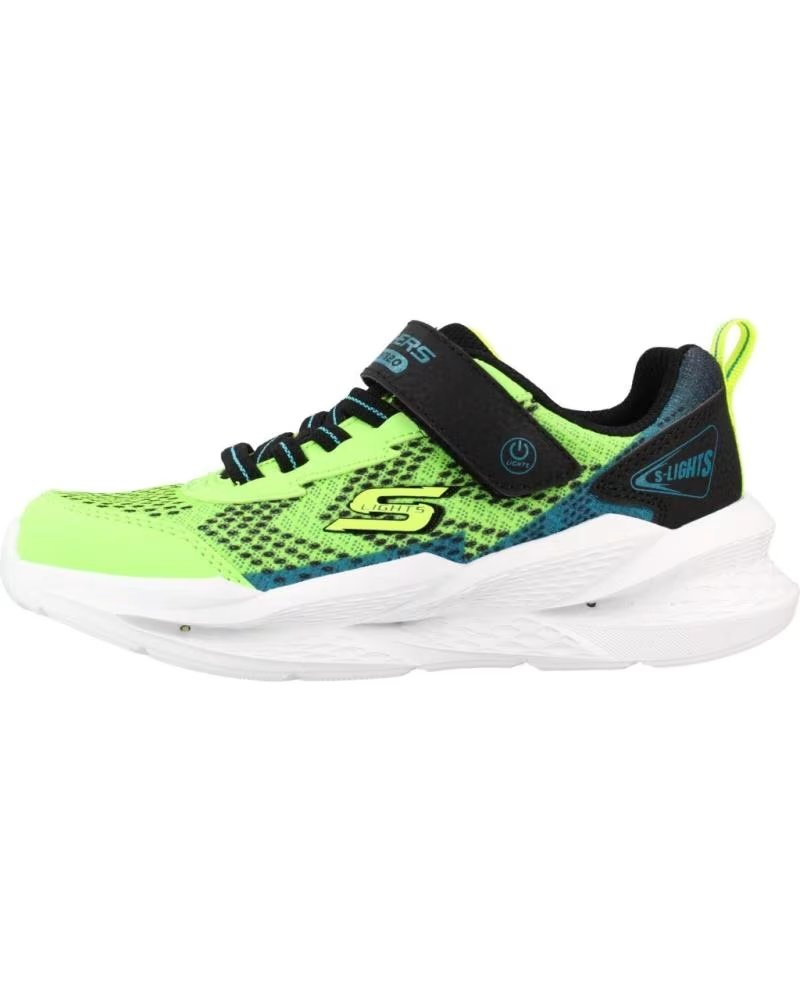 Zapatillas Skechers Meteor Lights 20 para Niños Lmbk