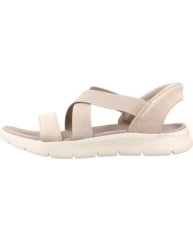 Sandalias Skechers Go Walk Flex Marrón – imagen 4