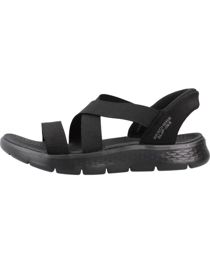Sandalias Skechers Go Walk Flex 141489-BBK Negro
