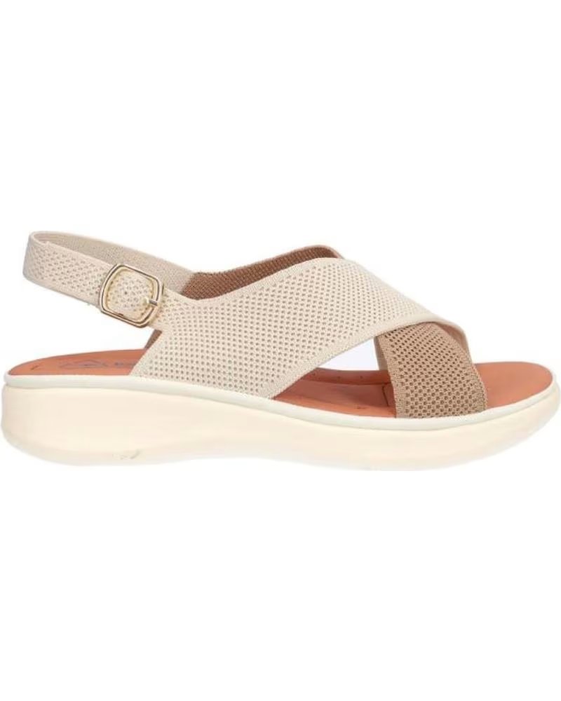 Sandalias Kangaroos K070-5 en Tonos Crema y Marrón Crema-marron Clcrema-marron Cl