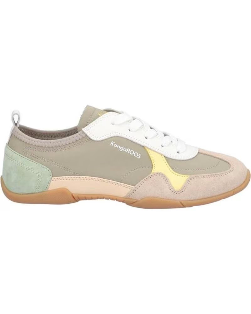 Zapatillas Deportivas Kangaroos K040-60 para Mujer Verde Beige Verde Beige