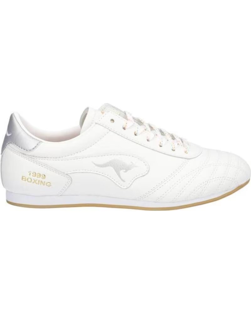 Zapatillas Deportivas Kangaroos K035-19 para Mujer Blanco-gris Perlablanco-gris Perla