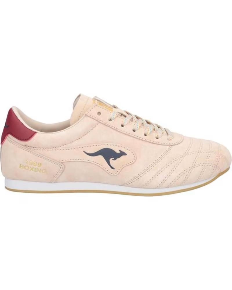 Zapatillas Deportivas Kangaroos K035-15 Nude y Berenjena Sj Nude-berenjenasj Nude-berenjena