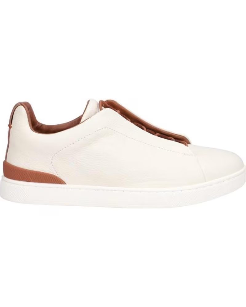 Zapatillas Deportivas Kangaroos K017-2 Hombre Blanco-camelblanco-camel