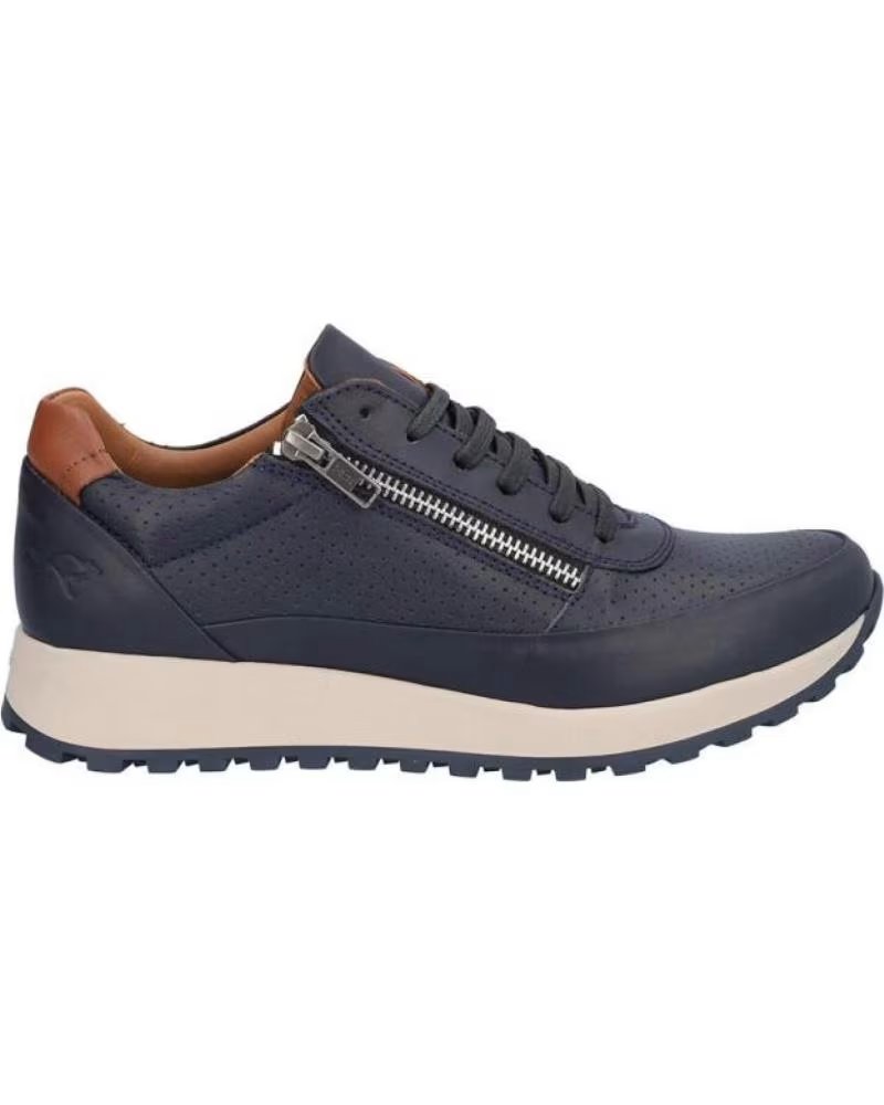Zapatillas Deportivas Kangaroos 1066-14 en Piel Marino
