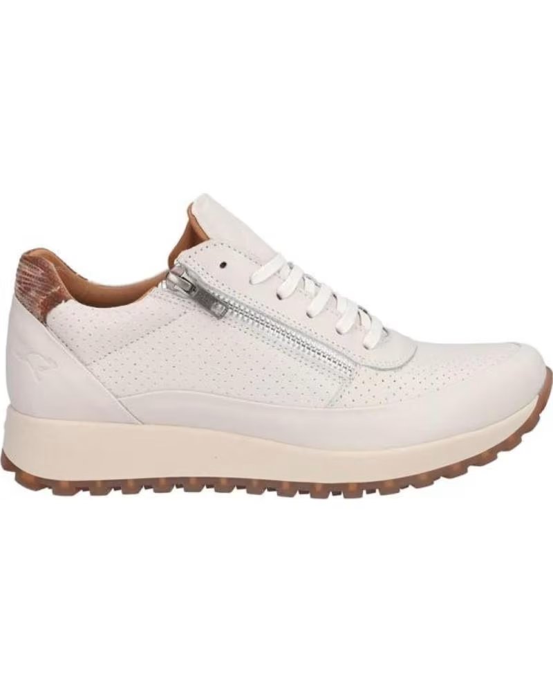 Zapatillas Deportivas Kangaroos 1066-12 en Piel Hielo