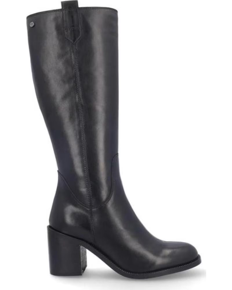 Kangaroos Botas Altas de Mujer 881-11 Piel Negropiel Negro