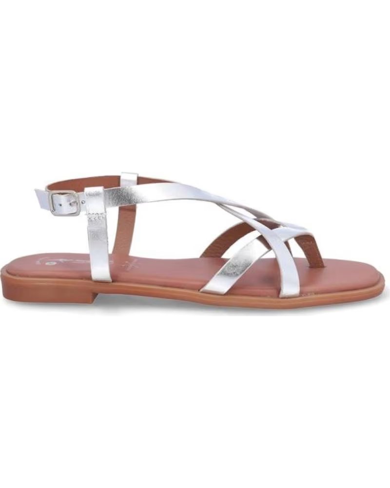 Sandalias Kangaroos 871-32 Plata Plataplata