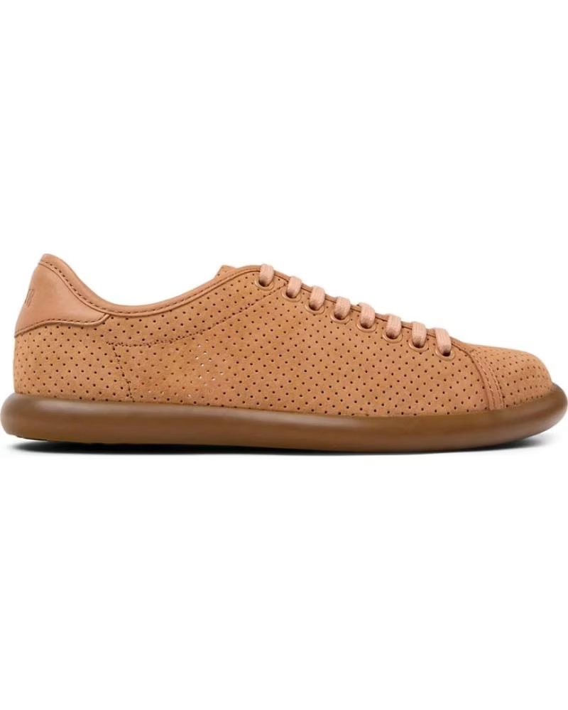 Zapatillas Camper Pelotas Soller K201668 de Piel Marrã"n Mujer