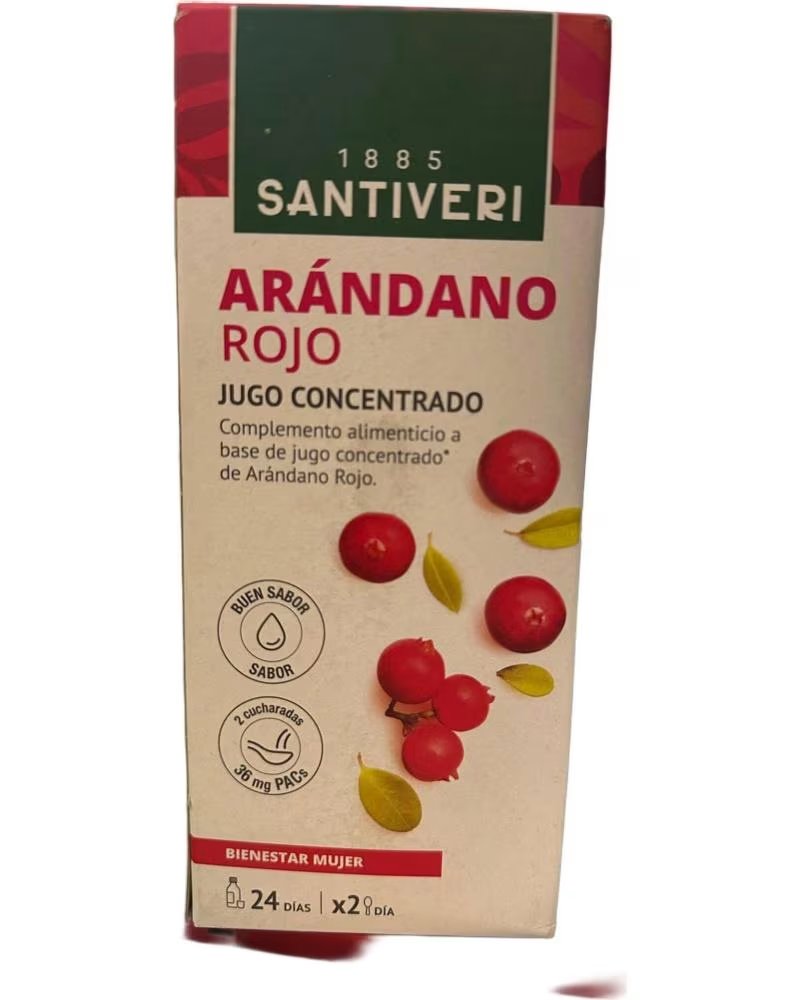 Santiveri Jugo Concentrado de Arãndano Rojo 490 Ml