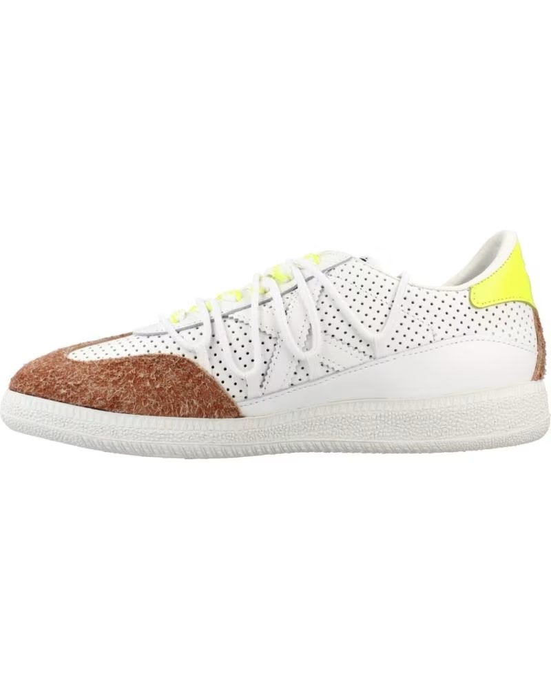 Zapatillas Munich 8297001M Blancas con Detalles en Serraje Blanco