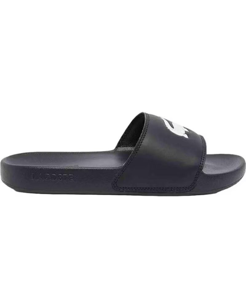 Chanclas Lacoste para Mujer Negro