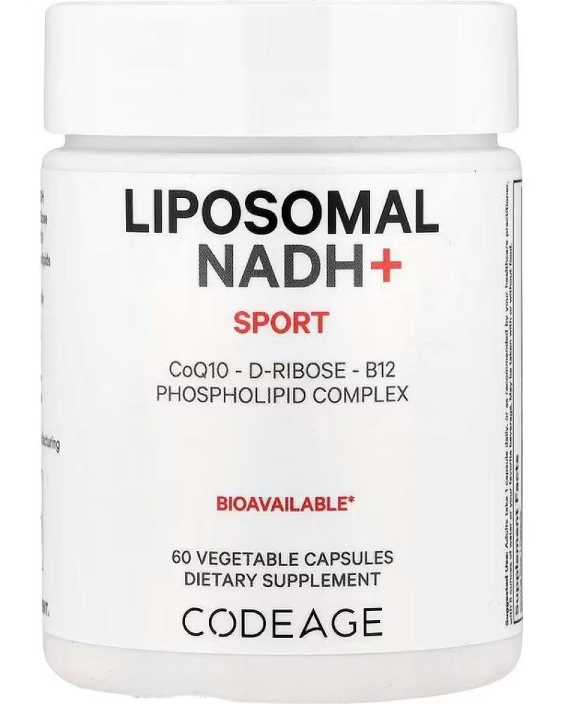 Codeage Nadh Liposomal Sport 60 Cápsulas Vegetales