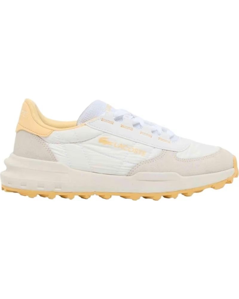 Zapatillas Lacoste 50SFA0085-2H8 para Mujer Blanco Amarillo Claro Wht-lt Ylw