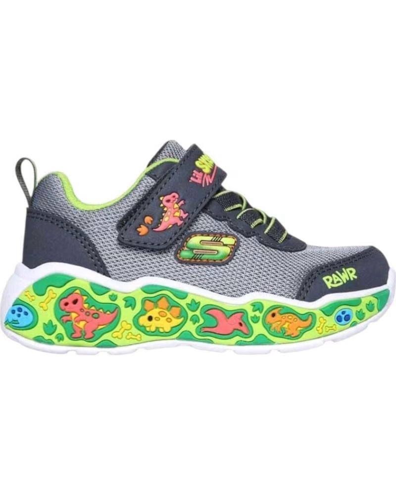 Skechers Play Scene 407312N-GYMT Zapatillas Casual Gris
