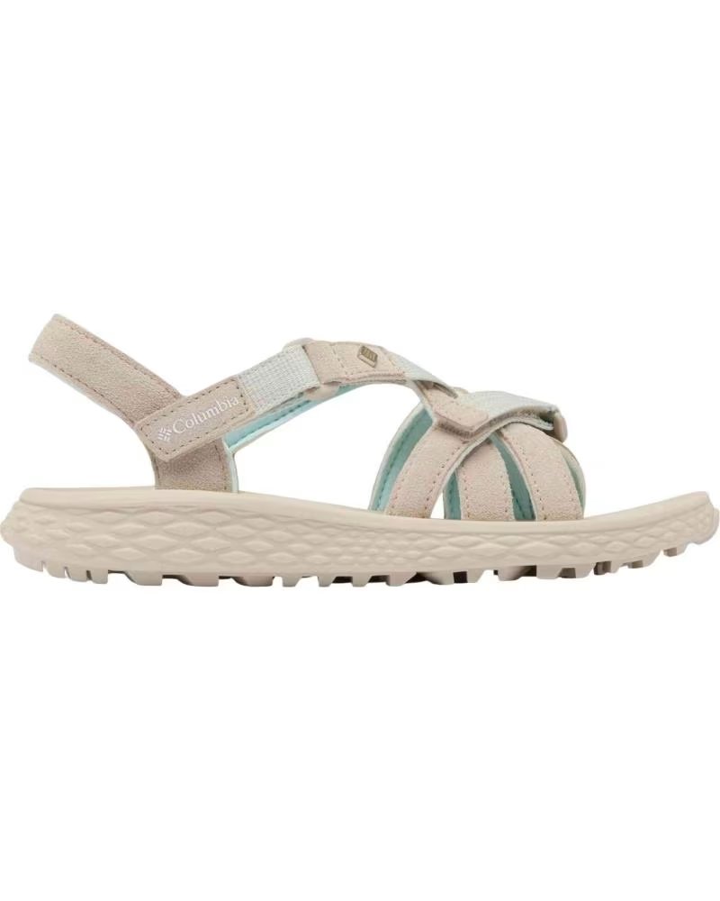 Sandalias Columbia Konos Esla Beige y Azul Celeste Mujer
