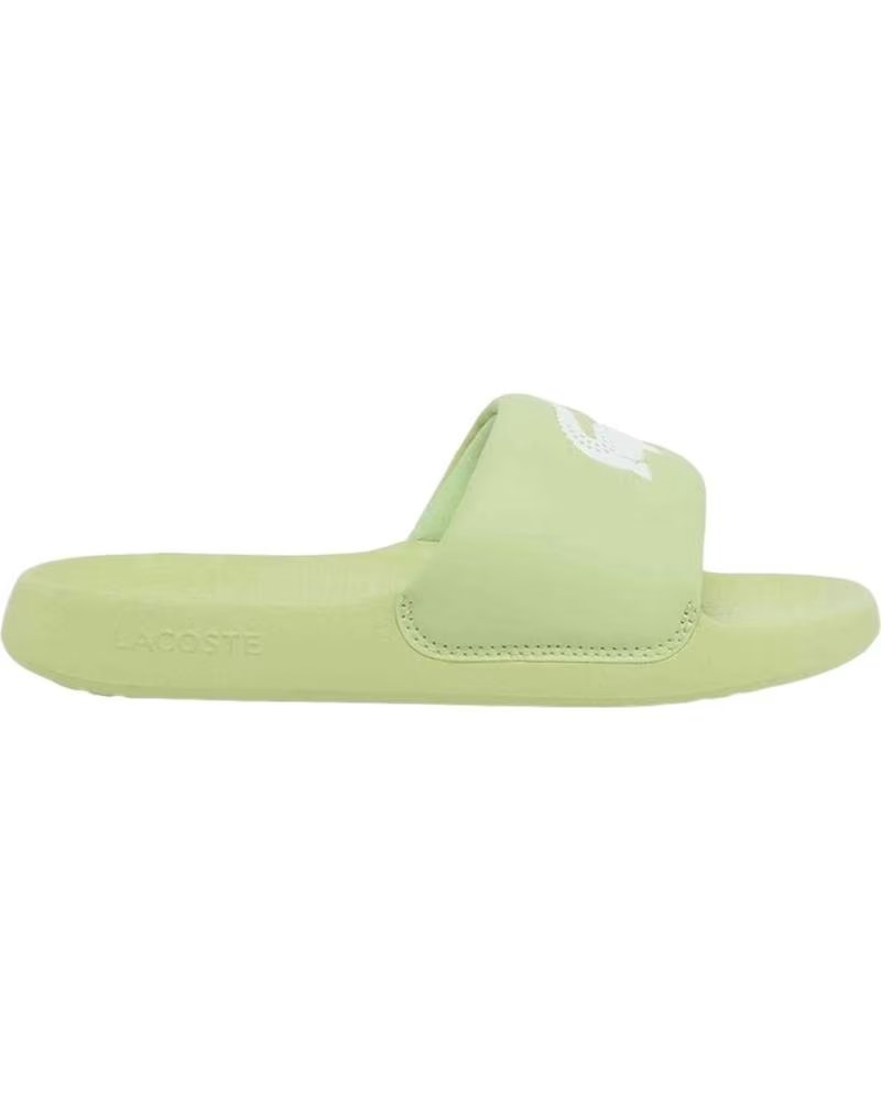 Lacoste Chanclas Serve Slide Verde Mujer