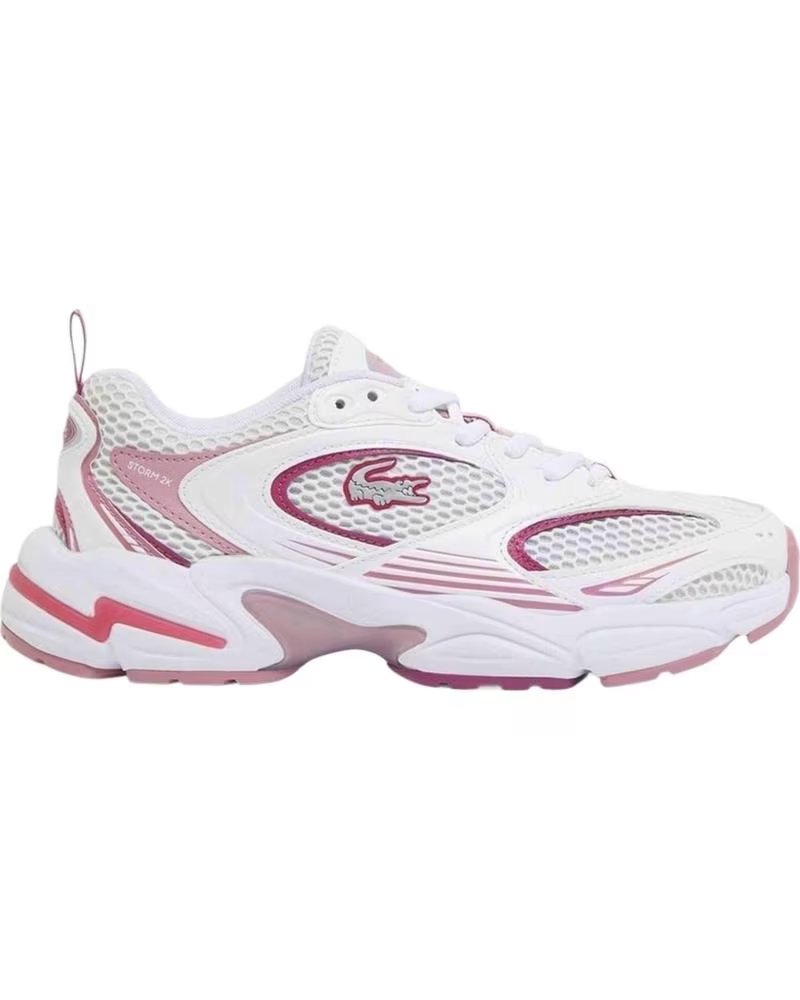 Zapatillas Lacoste Storm 96 2k 126 2 Sfa Wht-lt Purp Mujer