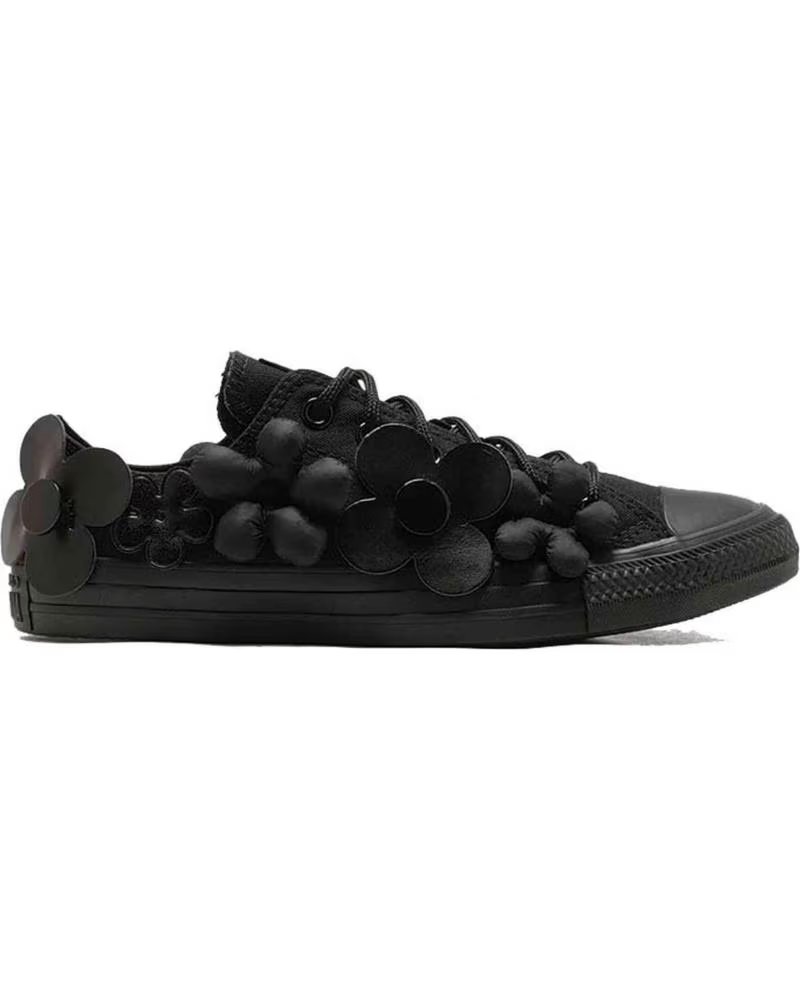 Zapatillas Converse Ctas Canvas Midnight Garden Negras