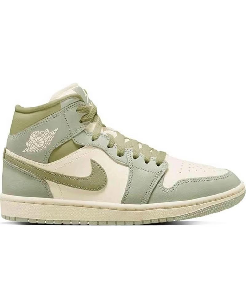 Jordan Zapatillas Air 1 Mid Olive Aura