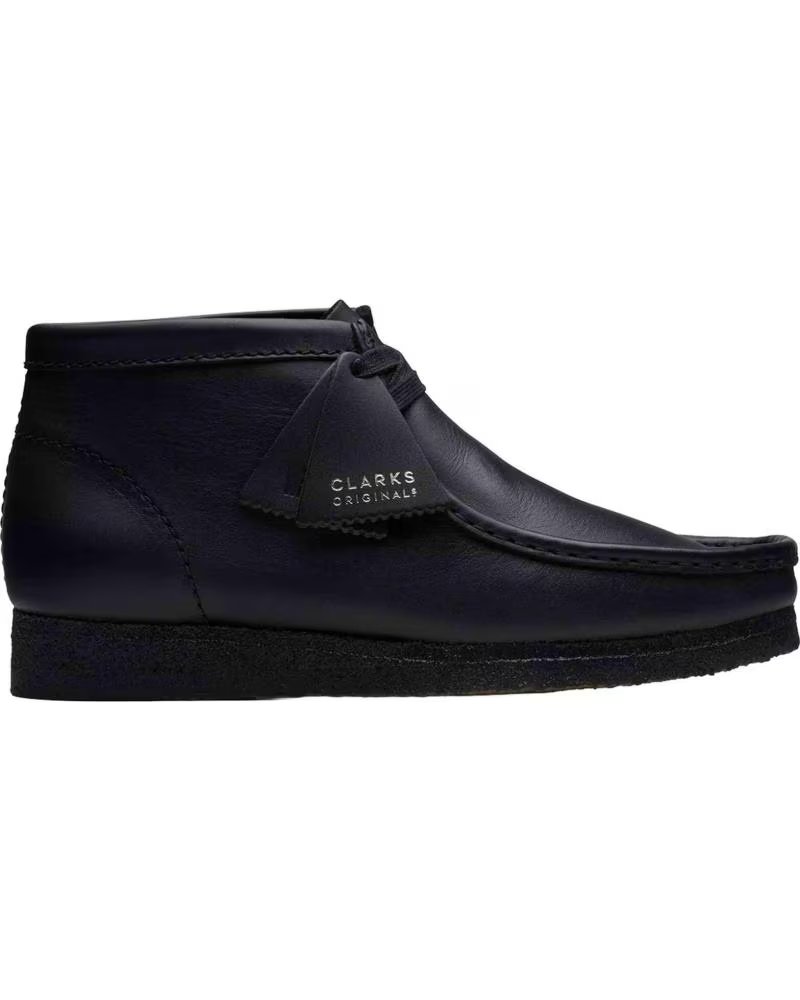 Clarks Botas Wallabee Boot para Hombre Black