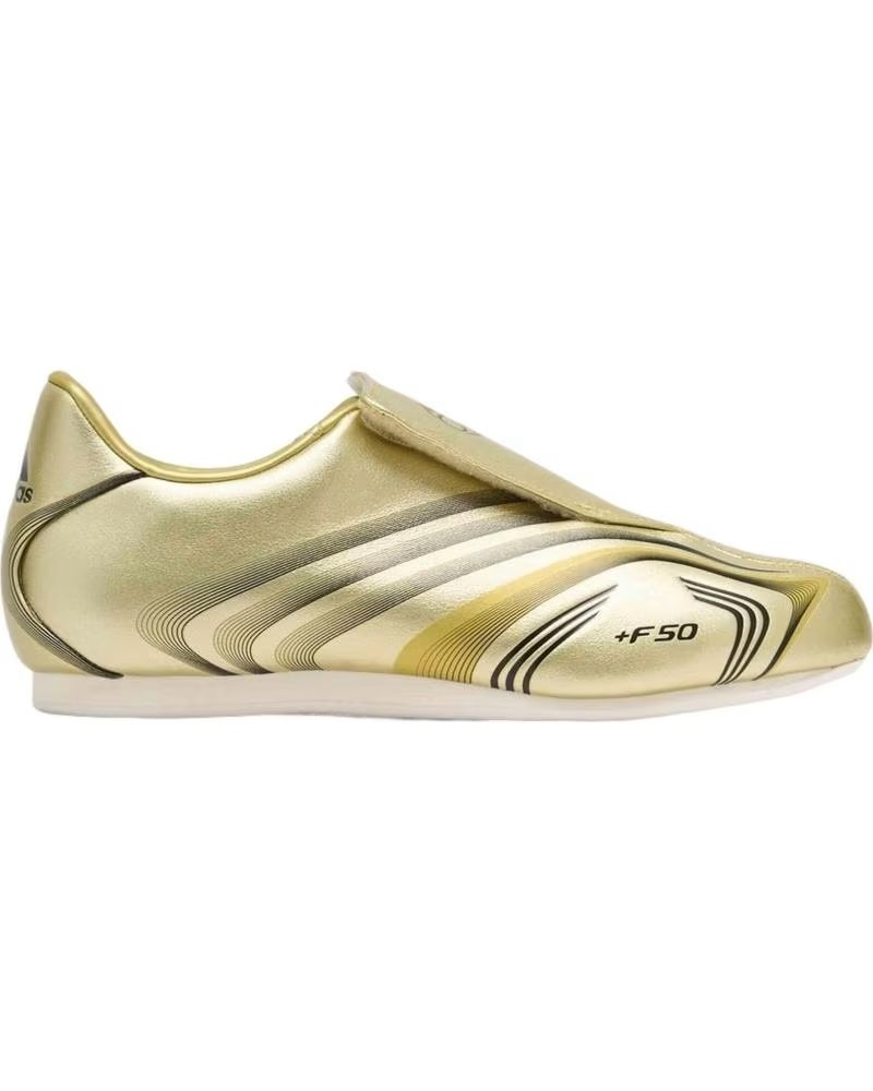 ADIDAS ORIGINALS Zapatillas sin cordones 'TAEKWONDO F50'  oro / negro – imagen 4