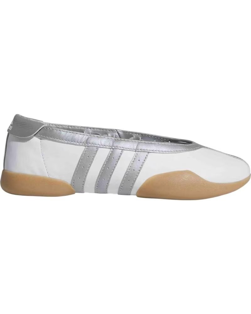 ADIDAS ORIGINALS Bailarinas con hebilla 'Taekwondo Mei'  plata / blanco – imagen 4
