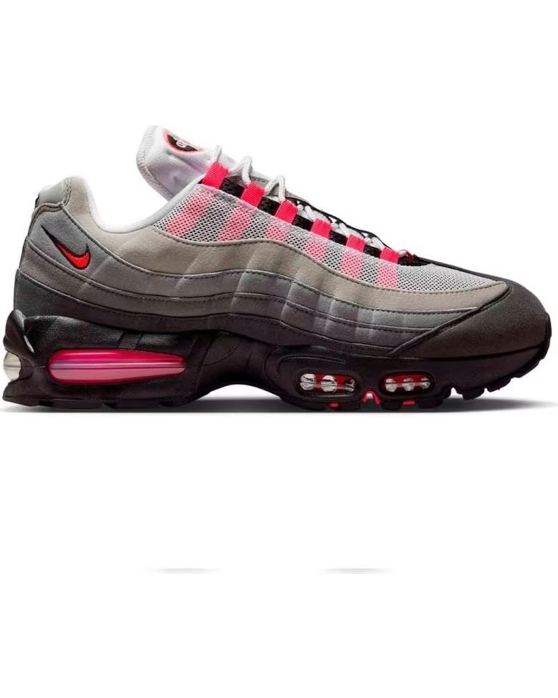 Nike Zapatillas Air Max 95 Og Big Bubble Solar Red en Gris para Hombre