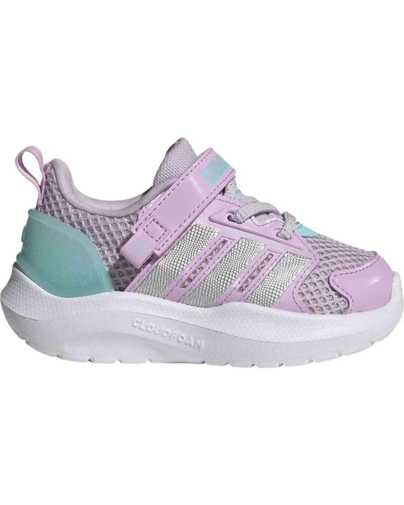 Zapatillas Adidas Lightorama para Bebés en Tonos Violeta y Gris Icelav-silvmt-flaaqu