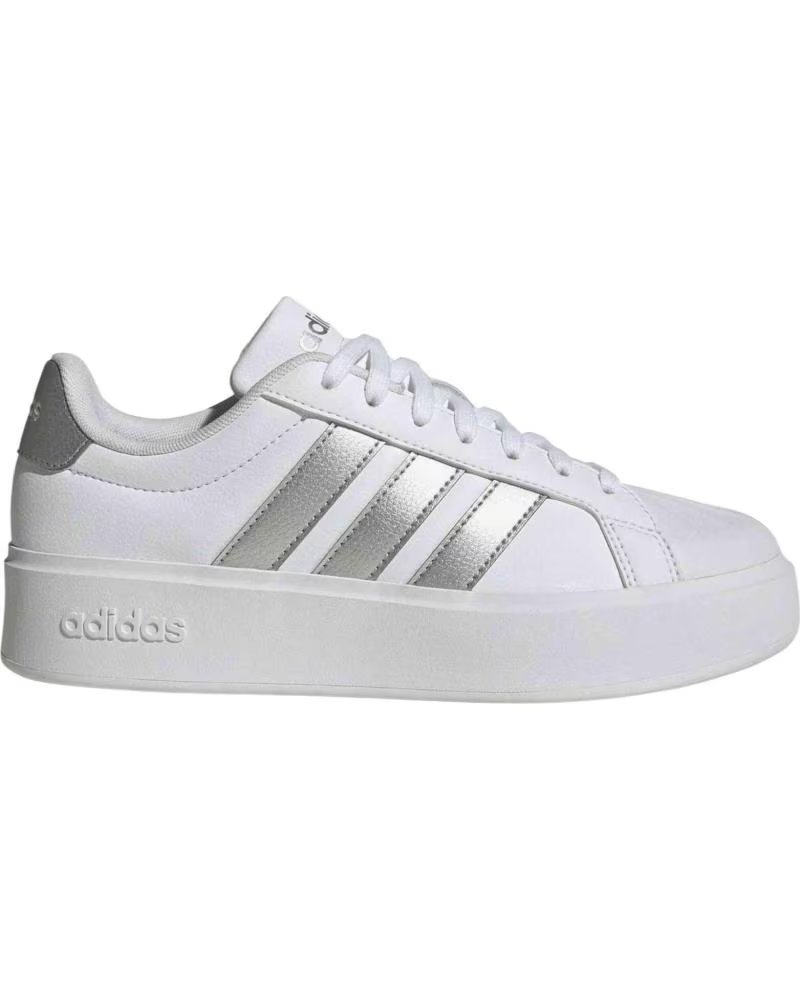 ADIDAS SPORTSWEAR Zapatillas deportivas bajas 'STREETTALK BOLD'  plata / blanco – imagen 4