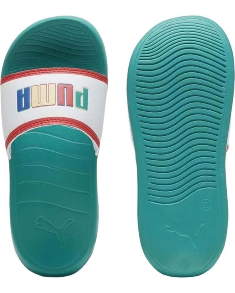 Sandalias Puma 396575-01 para Niños Verde