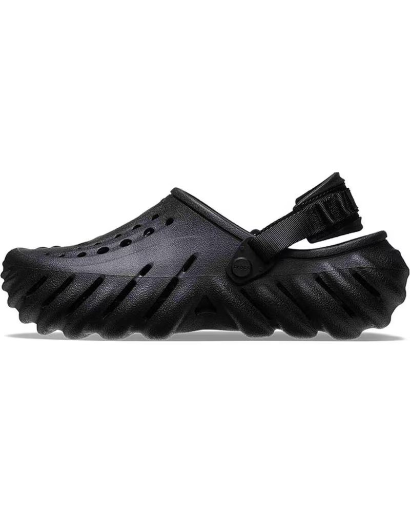 Zuecos Crocs Echo 207937 Unisex Negro