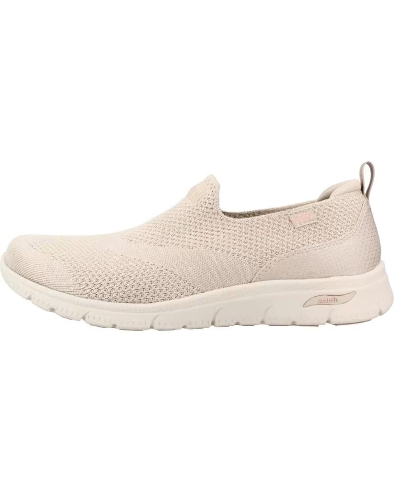 Mocasines Skechers 104680 para Mujer en Color Taupe