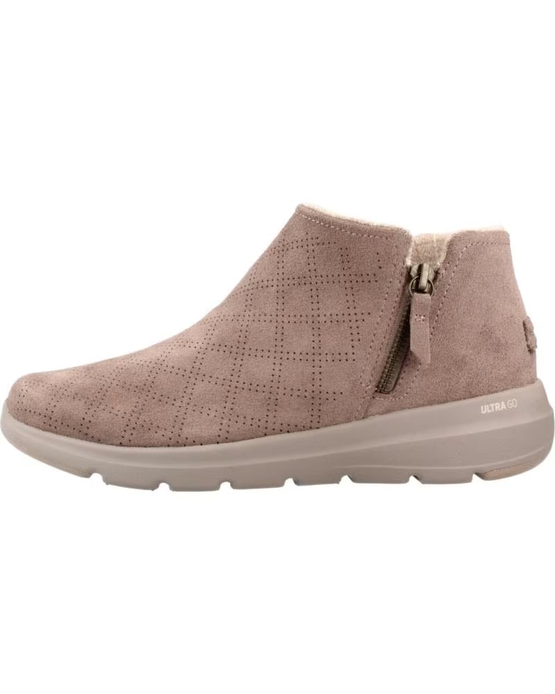 Botines Skechers Mujer 144211S Gris Dktp