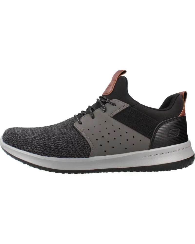 Zapatillas Skechers Modelo 65474S Negro Bkgy