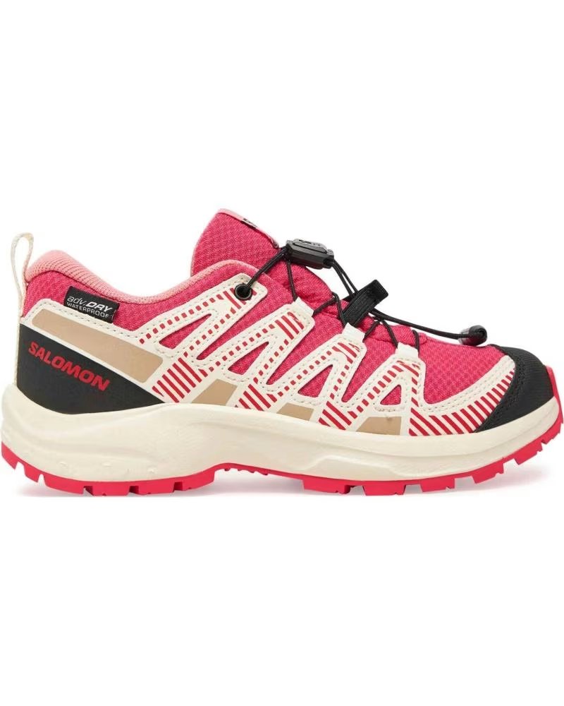 Zapatillas Salomon L47729500 Unisex para Niños Rouge Red-vanilla Ice-flamingo Pink