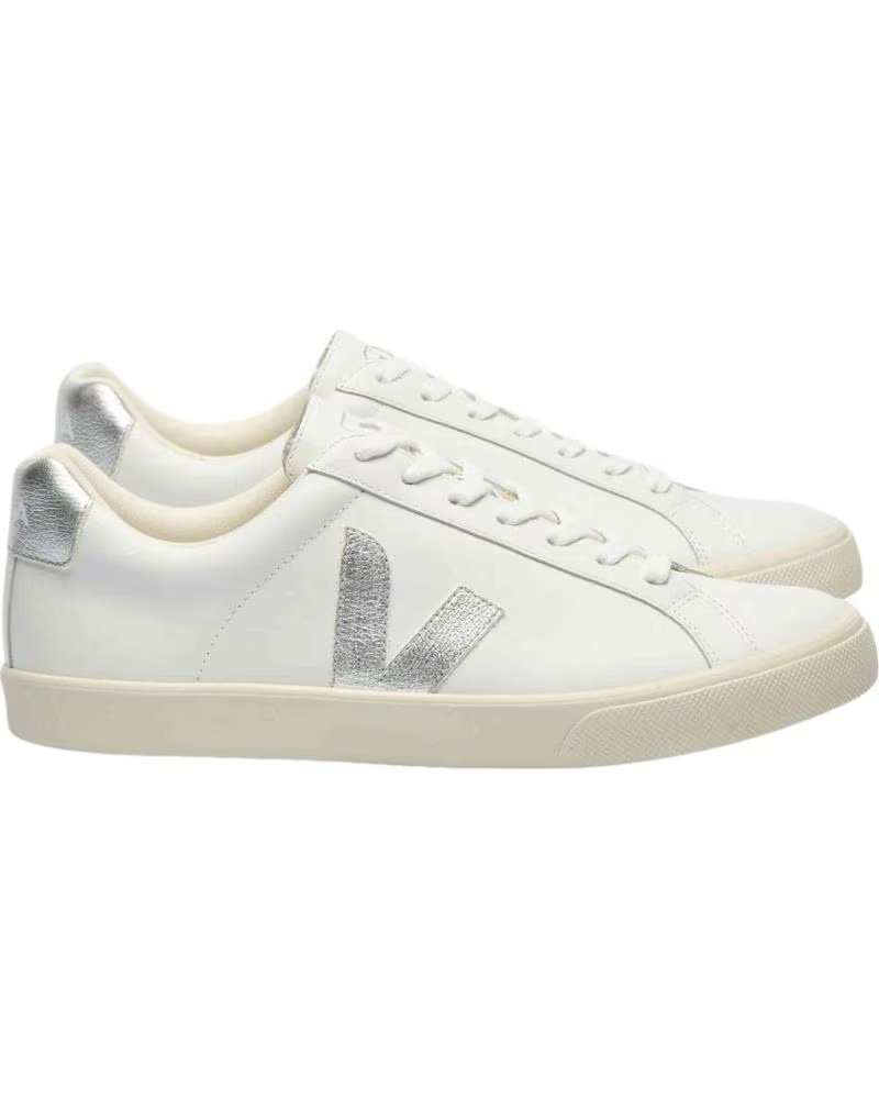 Zapatillas Veja Esplar Logo Plata Mujer