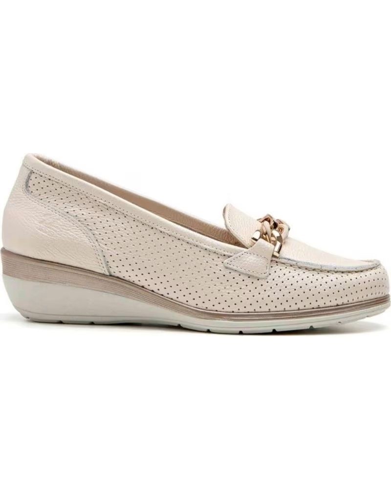 24 HRS MOCASSINS DE CUNHA PARA MULHER MARRóN