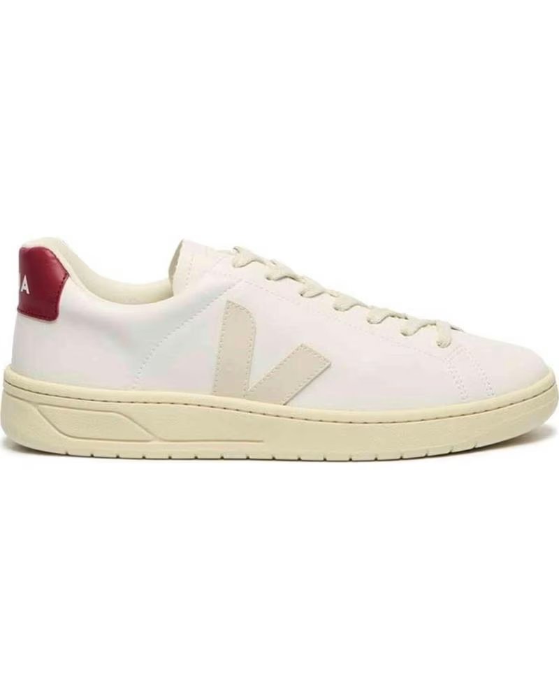 Zapatillas Veja Urca Blanco y Rojo Mujer