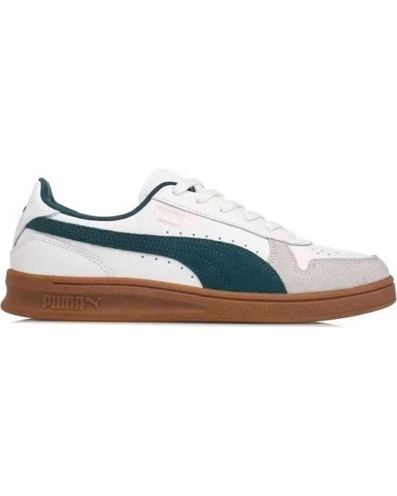 Zapatillas Puma Indoor Unisex Blanco Gris Negro