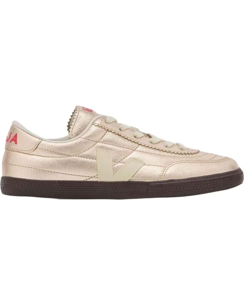 Zapatillas Veja FU2021377A Doradas para Mujer