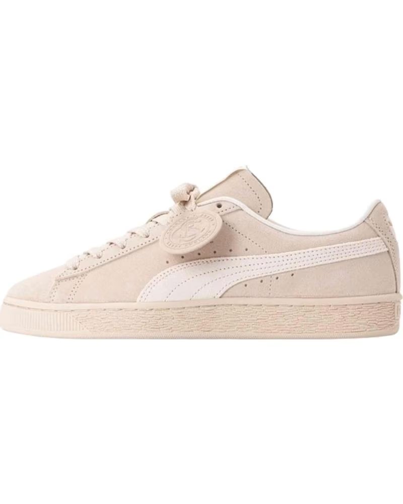 Zapatillas Puma Suede Clásicas 405341-01 Beige