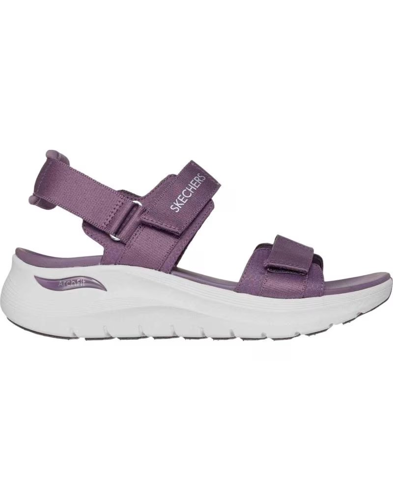 Sandalias Skechers 119465 Arch Fit Moradas Morado